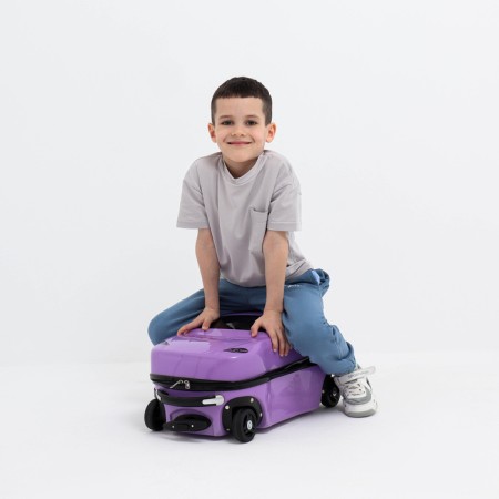Baby suitcase 34 l (s), lightning department, lilac color-4