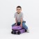 Baby suitcase 34 l (s), lightning department, lilac color