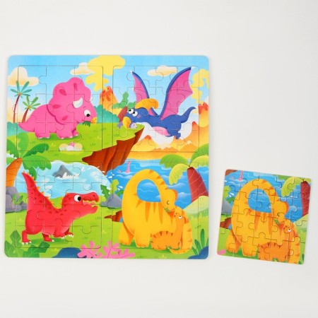 Magnetic-marker board + Puzzles "Dragon" 30 × 30 × 0.5 cm-7