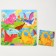 Magnetic-marker board + Puzzles "Dragon" 30 × 30 × 0.5 cm