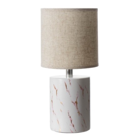 Table lamp 21166/1wt E14 40W white-pink 15x15x32.5 cm Risalux 5040855-6