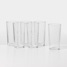 A set of high glass glasses 