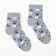 Women's socks, gray color, size 23-25