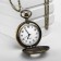 Pocket quartz clock "Roman numbers", on a chain of 80 cm