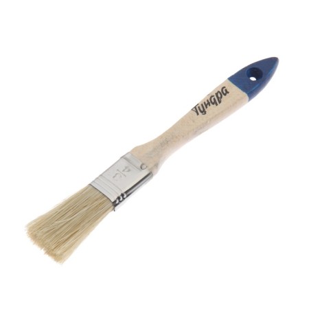 Brush flat tundra, natural bristles, wooden handle, 3/4 ", 20 mm-2