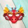 Puppet show. Mask "Red Dragon"