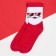 New Year's socks KAFTAN "Cool Santa" pr 16-18, red