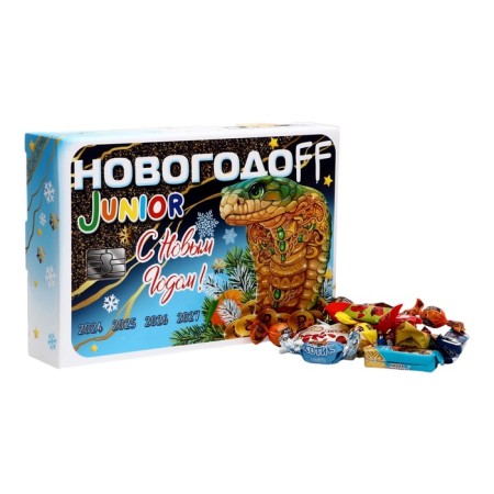 New Year. Gift set of sweets "Banking card", 750 g