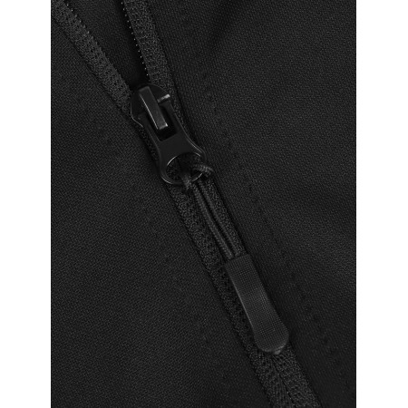 Longslit female Resport, on a zipper, p. 44, the color is black, basic, with a long sleeve-17