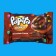 Cupcake "Papita Donut", with cocoa glaze, chocolate filling and colored dragees 40 g