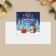 Cards-Mini "Miracles in the New Year!", Hedgehog 7 x 7 cm, New Year