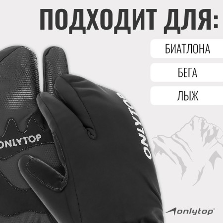 Gloves ski lobsters onlytop model 2089, p. L.-3