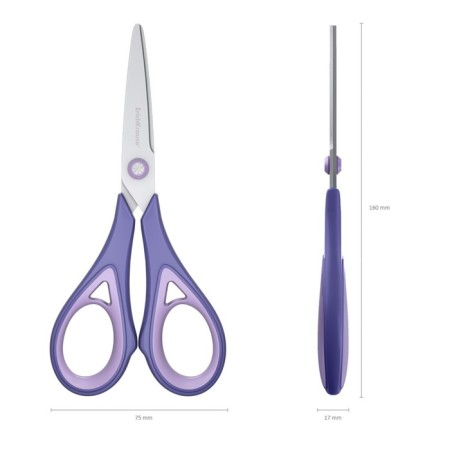 Scissors 16cm Erichkrause Endeavor Lavender, blister-3