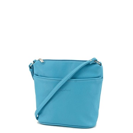 Cross-Bodi bag, lightning department, blue color 24x22x10.5cm