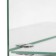 Mirror "Paradise of Birds", with sandblasting graphics and fusing, wall, with a shelf, 35 × 45
