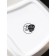 Porcelain Menjnitsa 5 cells Bellatenero, 25 × 25 cm, white color
