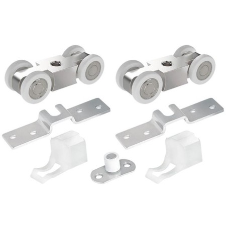 Set of rollers for sliding doors Soft Line 45/4