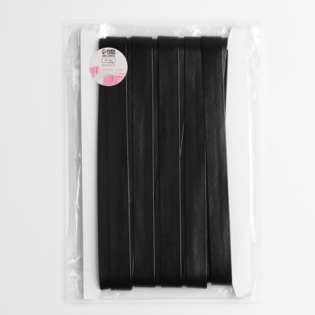 Oblique bike, leather, 15 mm × 10 ± 1 m, black color-2