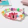 Bracelet Children's "chosen" butterfly with a flower, color mix