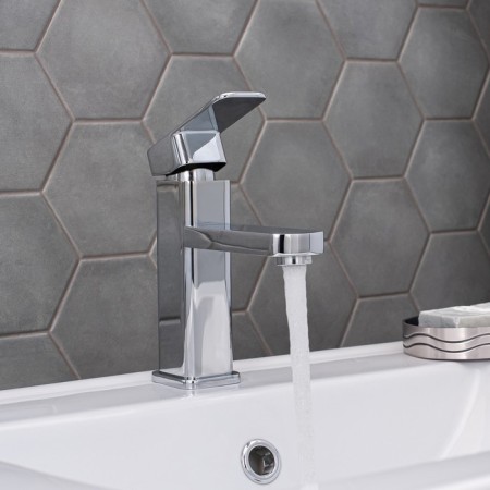 Sink mixer "RMS" SL144-001F, single-leaf, cartridge 35 mm, zinc, chromium-3