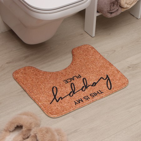 Bathroom mat Ethel "Home", 50x40 cm, velor-6