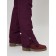 Ski-loving trousers, size 42, dark purple color