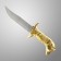Souvenir knife, 19 cm, horse -shaped handle, mix