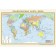 Political and physical map of the world, within new borders, a1