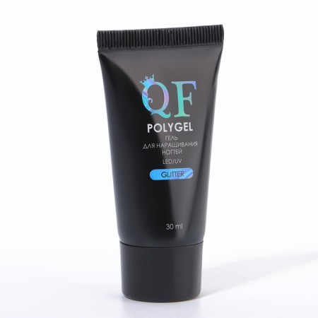 Polygel for building Glitter, 3 phase, 30 ml, LED/UV-5