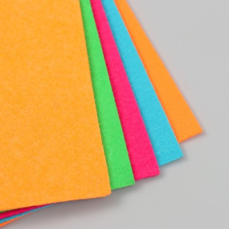 Fetr "Blitz" 2.2 mm 20x30 cm ± 2 cm (set 5 pcs) Assorted No. 2-1