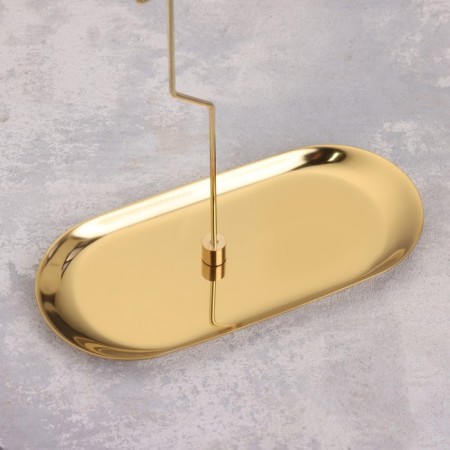 Carousel Carousel Curlery, Gold, Metal, 8.5 x 18 cm-2