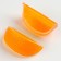 Figure for crafts and decor “Slopes Orange, Lemon”, set 4 pcs., Size 1 pc. - 5 × 2.3 × 3 cm