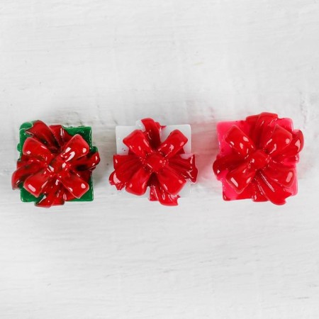 Miniature Puppet “Gift”, set 4 pcs, size 1 pc: 1.5 × 1.5 × 1.6 cm, Mix color-3