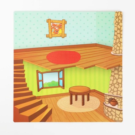 The board game "Learning to count. Three bears ", 3+-2