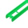Motovilo, 1-row, for fishing, fluorescent, 190 x 23 mm, 10 pcs.