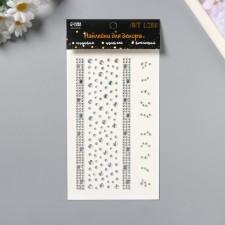 Stick plastic rhinestones 