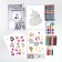 Set for drawing "Learning to draw: unicorn"