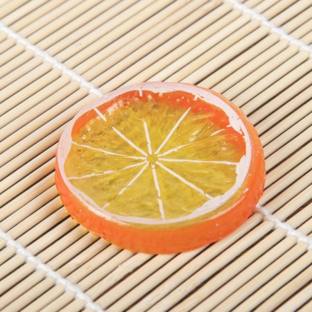 Funny piece of orange d-5 cm (packing 10 pcs, price for 1 pc)-1