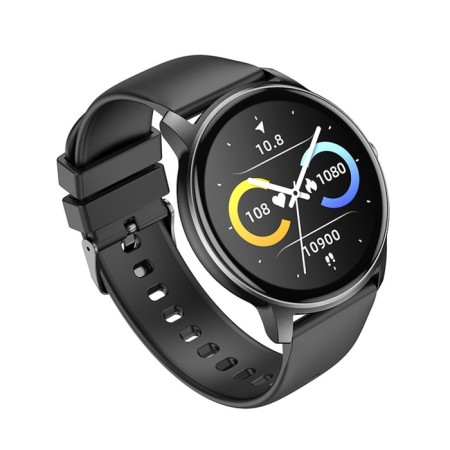 Smart hours Hoco Y4, 1.28 ", 240x240, IP68, BT5.0, 200 mAh, alarm clock, step, black-2