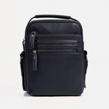 Male bag, black color-1