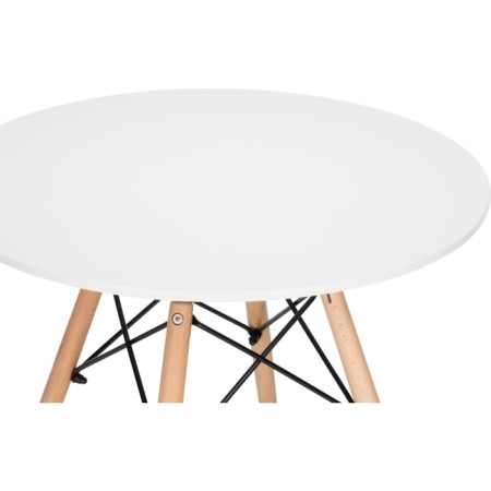 Coffee table KOFE BUKA BUK, natural 60x60x48 cm-2