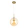 Suspended lamp Citilux "Tommy" CL102623, 20x20x34 cm, 1x40W, E14, brown color