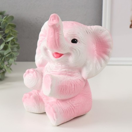 Pigger "Elephant" pink, height 19 cm, width 15 cm, length 13 cm-4