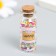 Glitter in the jar "Rainbow Squares" set 6 grams 5x2x2 cm