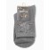 Women's socks "Snowflake from rhinestones" Nzhvip1590, gray color, river 36-40