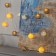Garland “thread” 5 m with nozzles “Heavenly Bloods”, IP20, transparent thread, 20 LED, glow warm white, 220 V