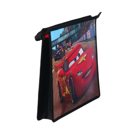 A4 notebook folder, on lightning, plastic, cars-3