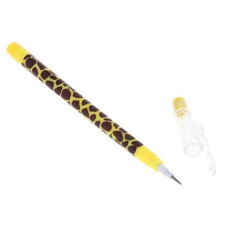 Sectional pencil with an eraser, "predator", mix, price for 1 pc.-1