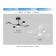 LED ceiling LED AMBRELLA COMFORT LINETECH FL51631 with a remote control, 48W, LED, white color