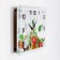 Wall clock: kitchen, "citrus", silent, 25 x 35 cm